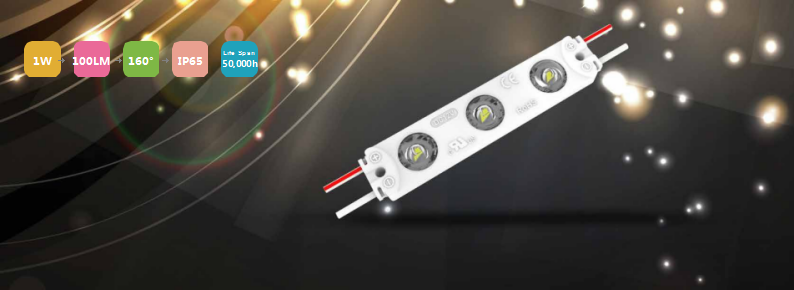 Aluminum lens led module