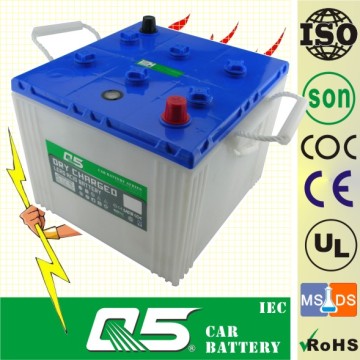 120AH, 125AH, série BCI, acide à base de plomb chargé, batterie Car / Tank / Land Rover, récipient à pile PP, batterie AGM