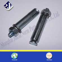 Anchor Bolt with Blue Zinc Surface