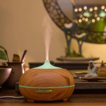 Aromatherapy sound diffuser wood aroma Oil humidifier