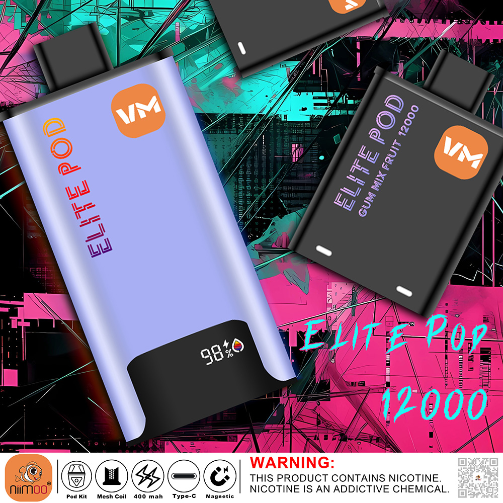 Elite Pod Electronic cigarette 12000 Puff Elite Pod Electronic cigarette 12000 Puff