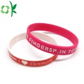 Unique Printed Wristbands Fashion Jewelry Silicone Bracelet