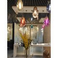 Contemporary Hand Blown Glass Shade Pendant Lighting