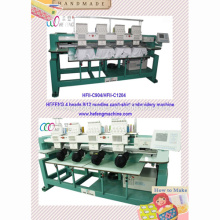 Multipurpose 4 Heads Cap / T-shirt Embroidery Machine