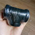 DN 3/4" tee black E-coating malleable iron