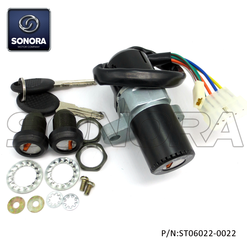 ST06022-0022 DERBI SENDA 5 wires lock set (3)