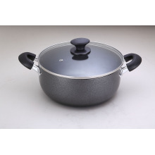 OEM Aluminum Non-Stick Powder Coating Sauce Pot & Stock Pot