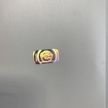 Self adhesive heat foil hologram label sticker