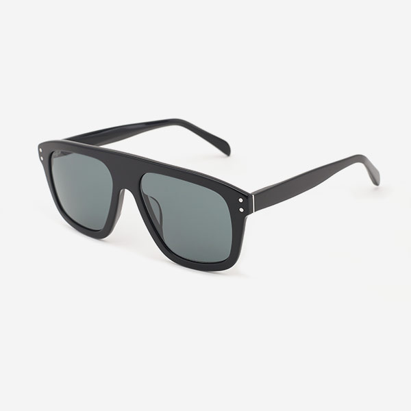 Pilot Square Acetate Unisex Sunglasses 21A8094 Pilot Square Acetate Unisex Sunglasses 21A8094