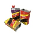 Custom engine oil/lubricants packaging tin can