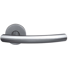 Modern Simple Door Lever Handles with Round Rosette