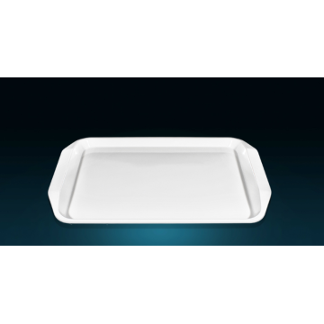 Large Size Melamine Serving Tray with handles