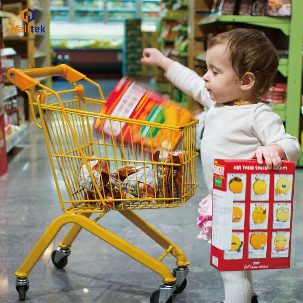 Various Color Children Metal Shopping Trolley Various Color Children Metal Shopping Trolley