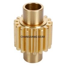 High Precision DIN8 Lever Tin Bronze Spur Gear