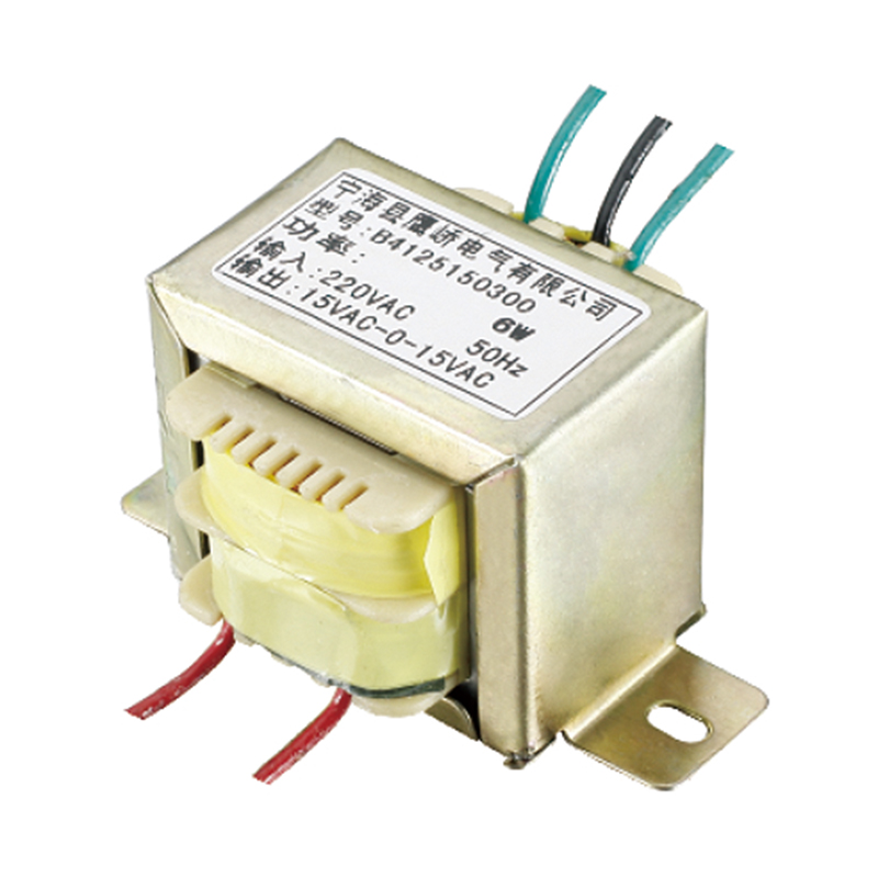 EI Power Transformer 6VA 6W Power Distribution 15V AC Transformer