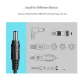 Adaptador de CC DC 24V 2.5A Fuente de alimentación