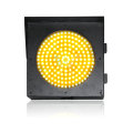 8 inch yellow solar led traffic warning light