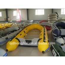 CE hh-s450 big boat aluminum inflatable sport boat manufacturer