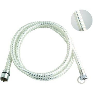 White Color PVC Spiral Hose for Bath fittings