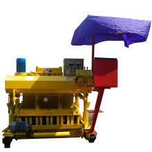 QMY6-25 moving cinder concrete block making machine