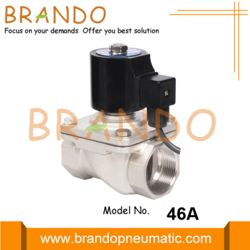 Válvula solenoide de acero inoxidable para fuente de agua de 1 &#39;&#39; IP68