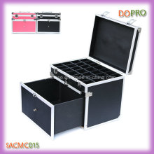 Caja de herramientas de aluminio fácil nail blanco fácil con cajón (saccom015)