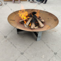 Corten Steel Patio Furniture Gas Fire Pits