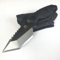 Couteau de chasse tactique Titanium Tanto avec étui Kydex