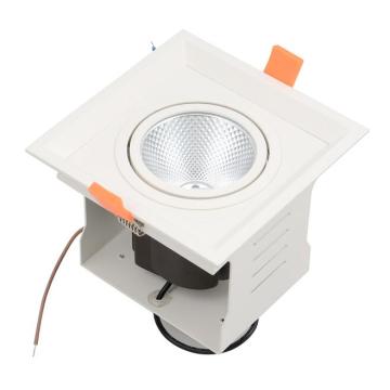 Mejor vendido COB LED Grille Light Empotrable Downlight Dimmable