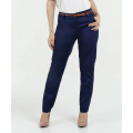 Pantalon slim bleu marine pour femme