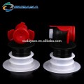 Hot sales red wine valve plastic butterfly valve