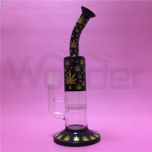 New Design Glass Water Pipes Oil Rig com lábios coloridos