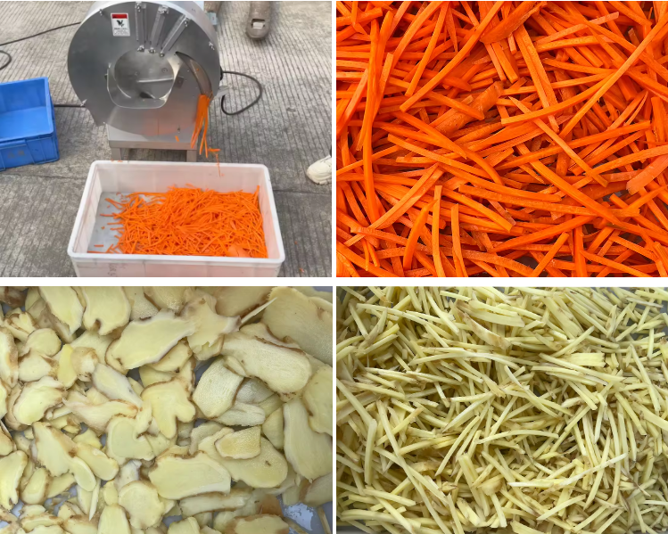 Carrot shredding machine Carrot shredding machine