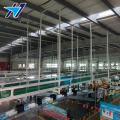 Air suspension belt conveyor line