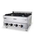 Restaurant stainless steel stove