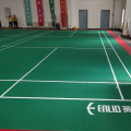 Tapete de borracha Enlio para quadra de badminton