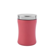 Red Stainless Steel Kitchen Canister