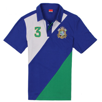 Custom Made Dry Fit Embroidery Print Baseball Polo Shirt