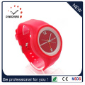 Montre à bijoux de poignet de sport de cadeau Bracelet de silicone en gelée (DC-239)