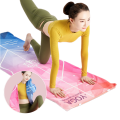 Toalha esportiva impressa Microfiber Yoga Mat Toalha não deslizamento