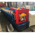 Roof ridge cap forming machine