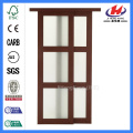 JHK- 3 Panel Bathroom Wood Sliding Glass Door System