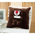 Coral Fleece 3D Animal Cushion / Blanket Animal Throw 3D Blankt Animal Blanket Toy Blanket Toy Cushion Multifunctional Blanket