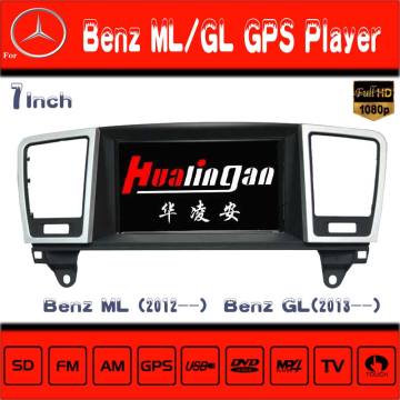 Hualingan Car Tracker Sysytem GPS Navigation for Mercedes Benz Ml /Gl Radio DVD Player