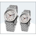 High-Grade Stainless Steel Couple Watch, Quartz Watch (15181)