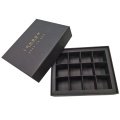 Uncoated kraft Paper packaging hat box for chocolate