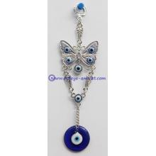 Evil Eye Wall Hanging,Butterfly evil eye wall decoration, wall hanging,Turkish nazar lucky evil eye