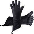 Gants résistants à la chaleur BBQ Cuisine Silicone Four Mitts