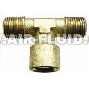 Female BSPP– Line Male BSPT Thread - Branch N.P Brass Fittings