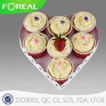 Chaleur forme 7PCS Cupcake métalliques Stand